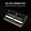 SO-DIMM 64 GB DDR5-5600 (2x 32 GB) dual-kit, muisti musta, CMSX64GX5M2A5600C48, Vengeance