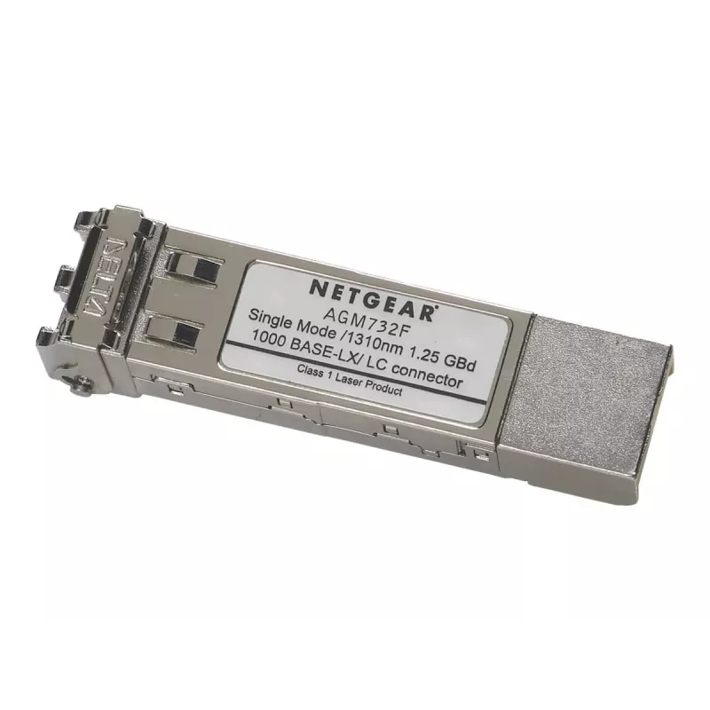 NETGEAR Fibre Gigabit 1000Base-LX (LC) SFP GBIC -moduuli – verkon lähetin-vastaanotin-moduuli