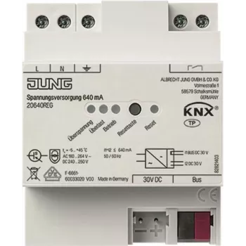 Virtalähde jung 20640REG KNX 640 mA