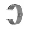 Mesh-ranneke FIXED Apple Watch 38/40/41 mm -kelloon — FIXMEST-436-SL hopea, Milanese-ruostumaton teräs, säädettävä