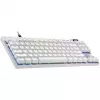 Logitech G PRO X TKL RAPID pelinäppäimistö, QWERTZ-asettelu, valkoinen (920-013240)