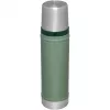 Termospullo STANLEY The Legendary Classic Bottle 0,6 l vihreä – tyhjiöeristetty pullo, 600 ml