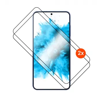 Karkaistu lasinen näytönsuoja FIXED Full Cover 2.5D Samsung Galaxy S26:lle, 2 kpl, musta