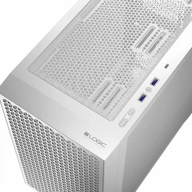 Logic DART PRO MINI USB-C PC-kotelo valkoinen