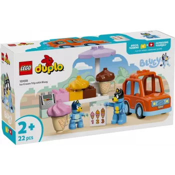 LEGO BLUEY 10458 Jäätelöretki Blueyn kanssa