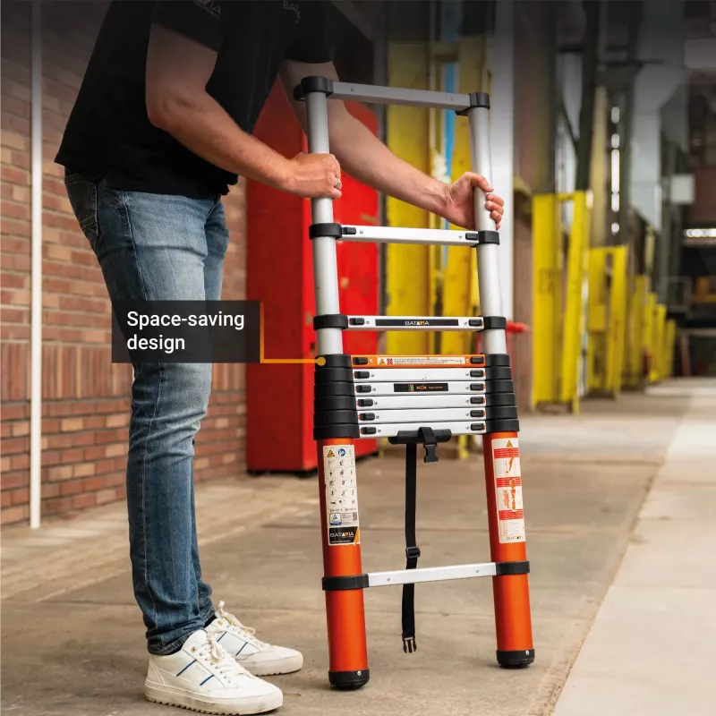 Teleskooppitikkaat Batavia B.V. Giraffe AIR 2,93 m — kompaktit vedettävät tikkaat