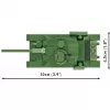 Rakennussarja Cobi T-34-85 panssarivaunumalli — 110 osaa, ikä 6+, vihreä