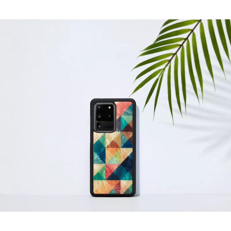 iKins suojakotelo Samsung Galaxy S20 Ultralle, Mosaik musta