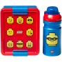 Lounassarja LEGO 40580001 Bright Blue – lasten eväsrasia ja juomapullosarja
