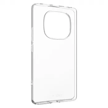 Takakansi FIXED Xiaomi Redmi Note 14 Pro 4G:lle, läpinäkyvä TPU-suojakotelo