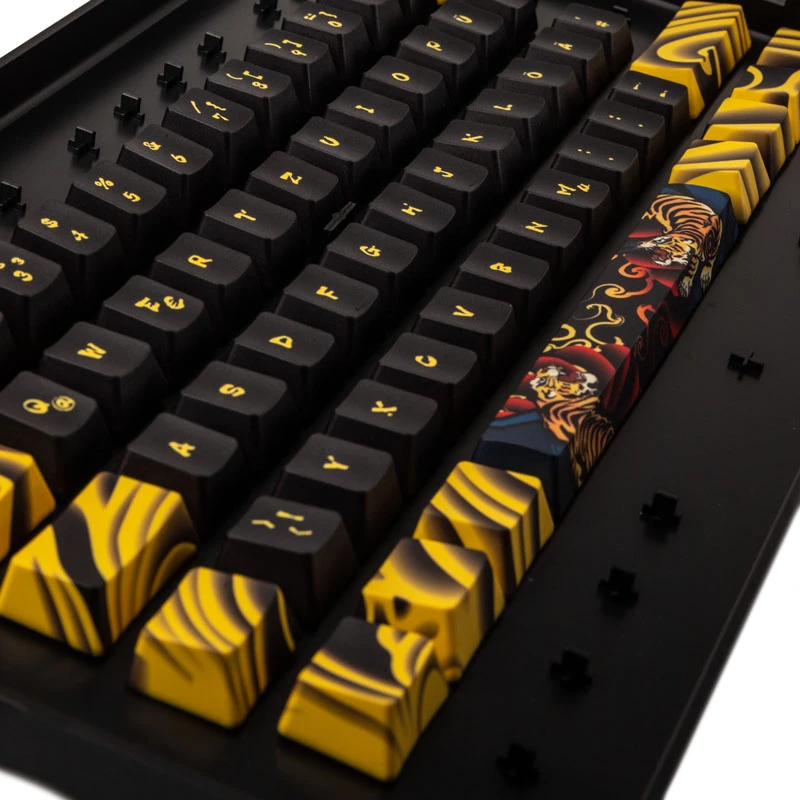 Näppäinhattusarja Triton TIGER SKETCH Limited — PBT-materiaali, saksalainen asettelu (DE)