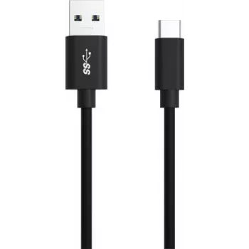 Ansmann 1700-0080 USB-kaapeli 0,12 m 2.0 USB A USB C musta (1700-0080)