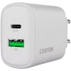 CANYON laturi OnCharge 250 25W 1xPD 1xQC EU valkoinen