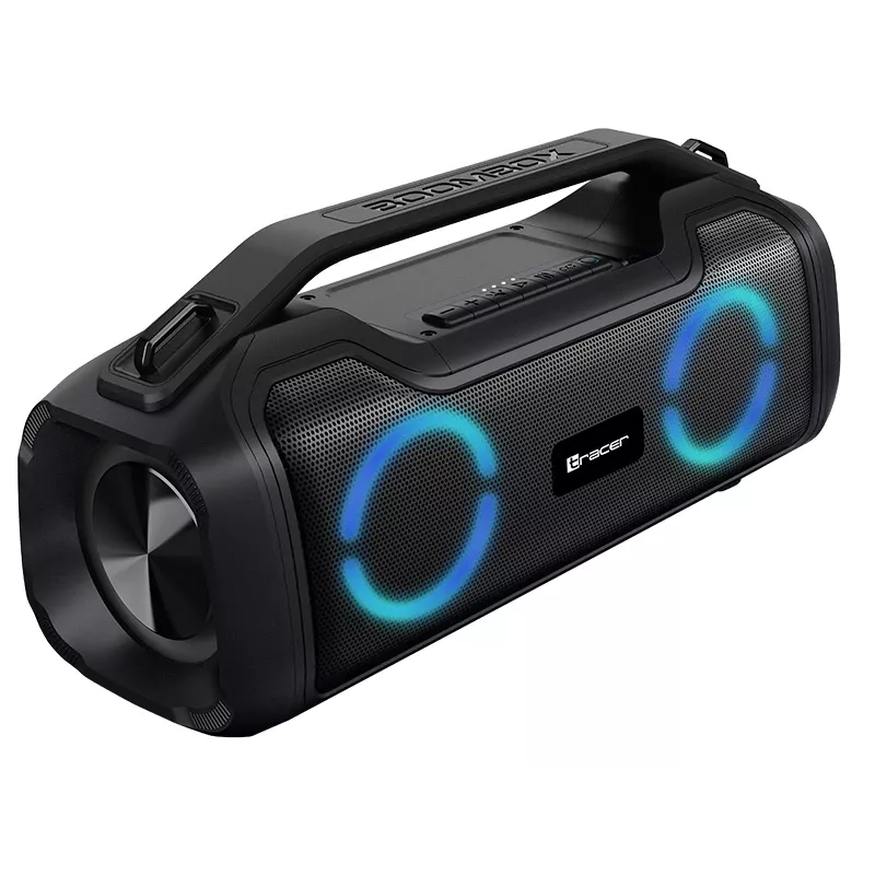 Stereo kannettava kaiutin TRACER BigBoy TWS Bluetooth 40 W RMS, Bluetooth 5.3, 12 h akku, musta