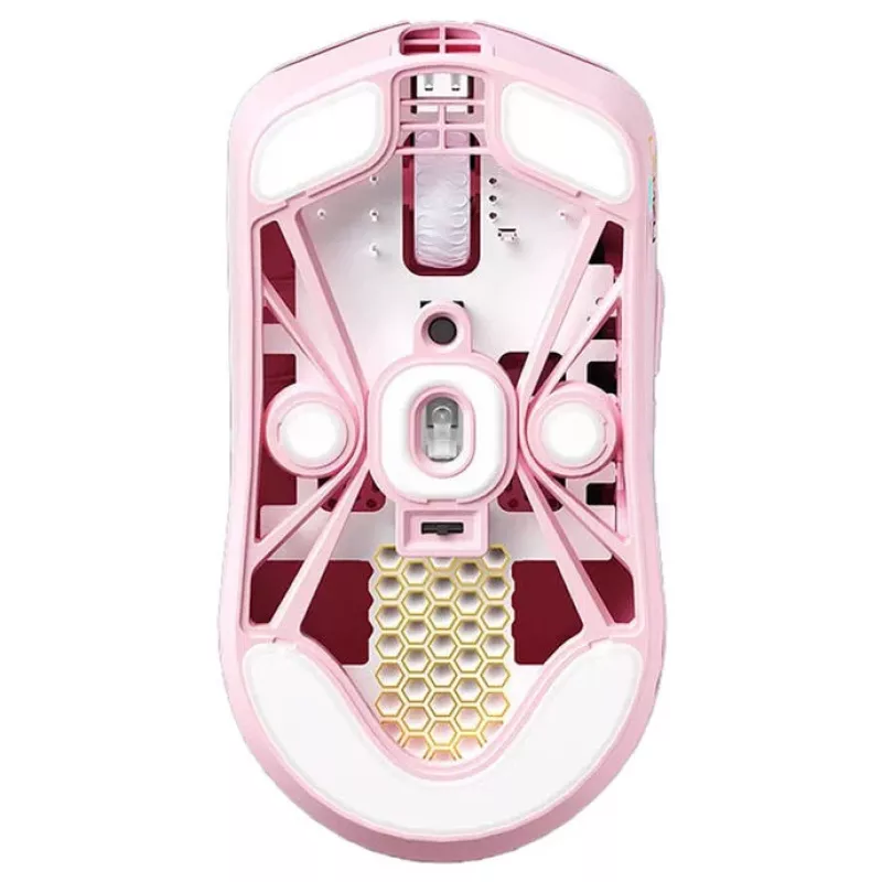 Hiiri Lamzu MAYA X 8K Wireless Gaming hiiri vaaleanpunainen USB