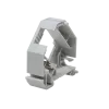 Logilink | DIN-kiskoadapteri 1x RJ45 Keystone -moduulille | MP0053