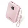 Powerbank Vention FKAP0-C 10000 mAh, 2× USB-C + 1× USB-A, 22,5 W, pinkki
