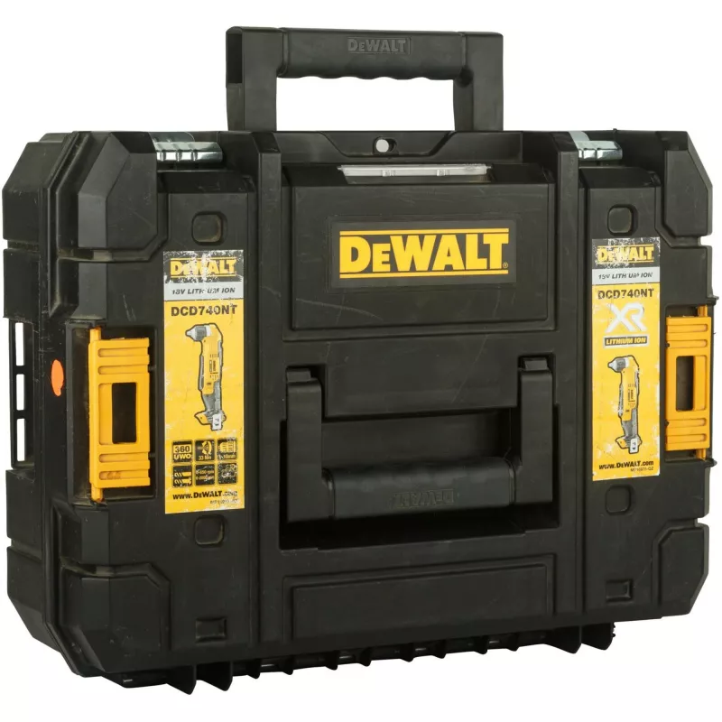 DeWALT DCD740NT-XJ porakone 2000 kierr./min pikaistukka 1,3 kg musta, keltainen