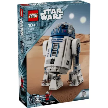 LEGO rakennettava droidi R2‑D2, sarja 75379 — 1 050 osaa, 10+ vuotta