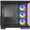 Silentware View A-RGB musta PC-kotelo VIEWmusta — Mid Tower -kotelo A-RGB-valaistuksella