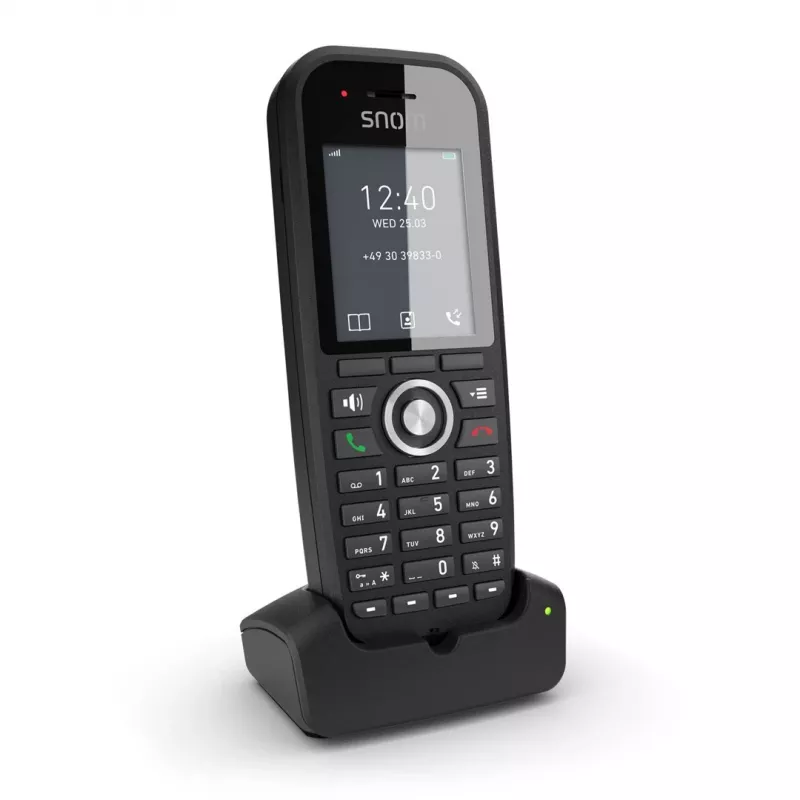 DECT-puhelin Snom M30 IP DECT Handset langaton käsipuhelin musta