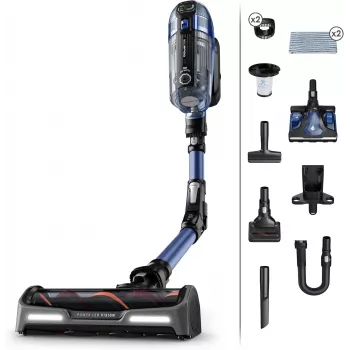 Rowenta X-Force RH99C0 2-in-1 varsi-imuri akku kuiva pussiton 0,9 l 480 W musta, sininen