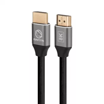 HDMI-kaapeli MANTA HDMI-1.5MC 1,5 m, tukee jopa 8K