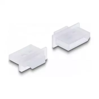 Kaapelinsuojus DeLOCK 64107 DisplayPort-liitin läpinäkyvä 10 kpl