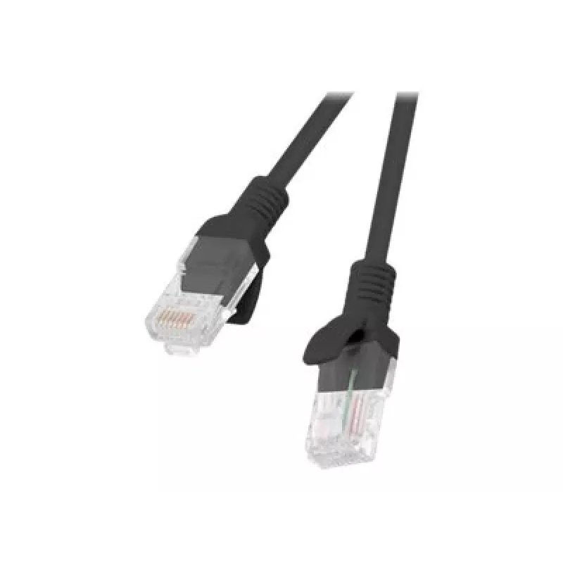 Verkkokaapeli LANBERG PCU5-10CC-0200-BK RJ-45 Cat5e U/UTP 2 m musta
