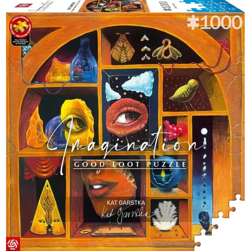 Palapeli Good Loot Imagination - Kat Garstka: The Oneironaut Collection II 1000 palaa