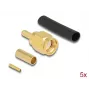 RP-SMA-uros DeLOCK 90042 puristettava RG-174 RG-316