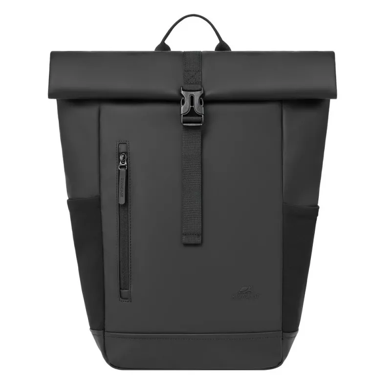 Reppu Rivacase 7826 Eden 14 ECO musta rolltop 14 inch kannettaville tietokoneille