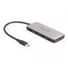 DeLOCK 64261 USB 3.2 Gen 1 Type-C -keskitin 10000 Mbit/s musta harmaa