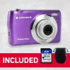 Agfa Photo DC8200 violetti + laukku + SD-kortti 16 GB