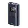 Baseus PrimeTrip VA1 kannettava rengaspumppu, 75 W, 2-in-1 taskulampulla ja 6000 mAh varavirtalähteellä, musta