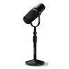 Shure MV7+-K-BNDL - puhe-/laulumikrofoni XLR/USB-C-liitännällä, musta + pöytäteline GATOR