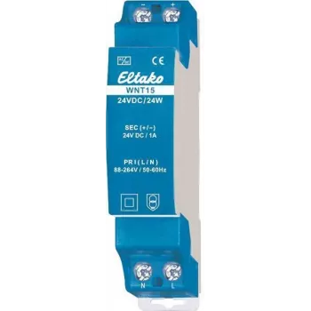 Eltako WNT15-24VDC/24W/1A laaja-alainen hakkurivirtalähde 20000073 (20000073)