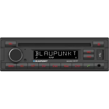 Autoradio BLAUPUNKT Milano 200 BT CD Bluetooth USB — Single-DIN, CD-soitin, Bluetooth-handsfree, USB-toisto