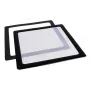 Pölysuodatin DEMCiflex DF0506 230 mm neliömäinen, musta, pestävä verkko, 230×230 mm tuulettimelle tai ilmanvaihtoaukkoon
