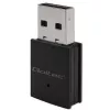 Kompakti langaton mini-USB-WLAN-sovitin QOLTEC 57007 – Single-Band 2,4 GHz, jopa 150 Mbit/s, sisäinen antenni