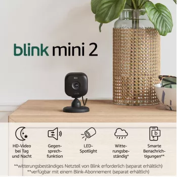IP-valvontakamera Amazon Blink Mini 2 1080p
