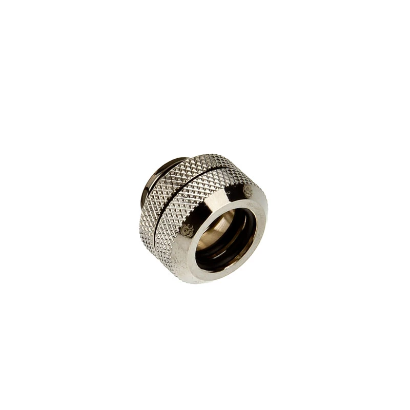 Bitspower Multi-Link -sovitin, suora, G1/4 ulkokierre – 12 mm ulkohalkaisijan kovaputki, kiiltävän musta (BP-BSEML)