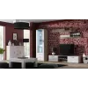 Cama olohuoneen sideboard UNI Sonoma-tammi/valkoinen kiiltävä