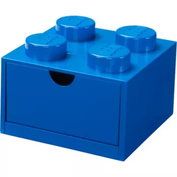 LEGO työpöytälaatikko 4, säilytyslaatikko sininen, nupit