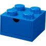 LEGO työpöytälaatikko 4, säilytyslaatikko sininen, nupit