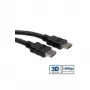 ROLINE HDMI-kaapeli Ethernetillä - HDMI uros - HDMI uros