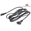 Maclean MCTV-809 virtajohto EU-pistoke - Figure-8 (C7), 1,5 m