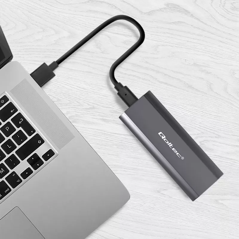 Kotelo | tasku NV2271 M.2 SSD -asemalle | SATA | NVMe | USB-C | 2TB