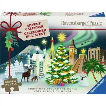 Ravensburger joulukalenteri minipalapeli
