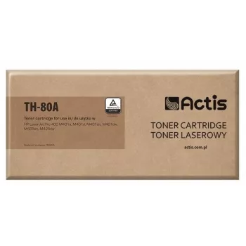 Actis TH-80A värikasetti (vastaava kuin HP 80A CF280A; vakio; 2 700 sivua; musta)